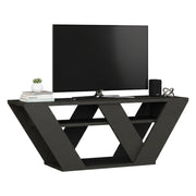 Mobile porta TV Amazzonite, Credenza da soggiorno, Armadio basso per TV, Base parete attrezzata, 110x30h40 cm, Antracite