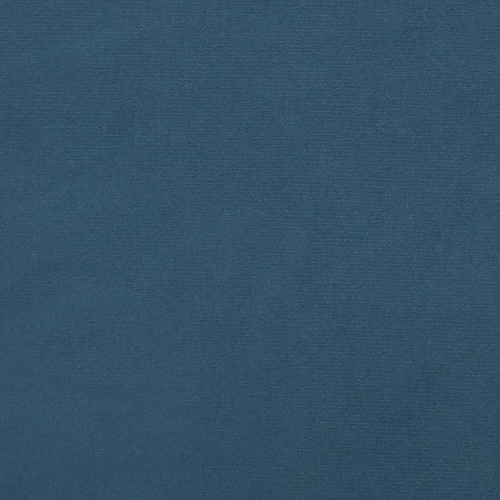Materasso a Molle Insacchettate Rigidità Media Blu Scuro 120x210x20 cm in Velluto 4016580