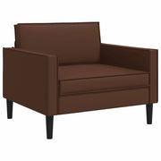 Poltrona XL Marrone Similpelle 42043519