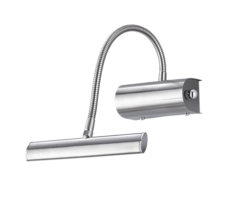 Applique Led Parete Interno con Flessibile Moderna Acciaio Curtis GD Trio