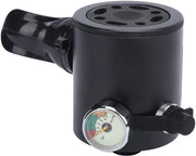 Regolatore da immersione Octopus - Manometro idrostatico acqua-tetto - Bocchino in silicone - Peso leggero - Formato compatto - Progettazione ergonomico
