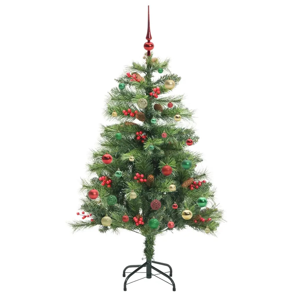 Albero di Natale artificiale Verde 150 cm PVC e Metallo