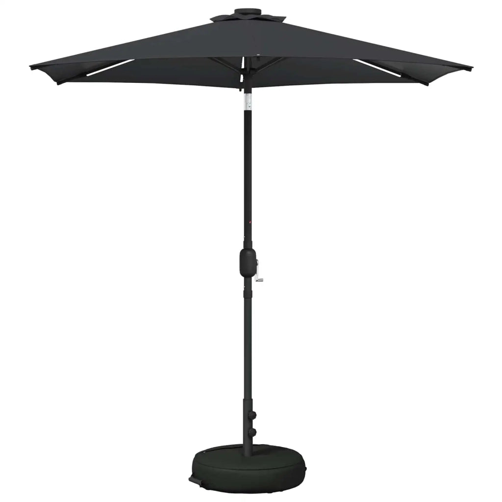 Parasol da Giardino con Luci LED 230 x 230 cm Poliestere 42036251