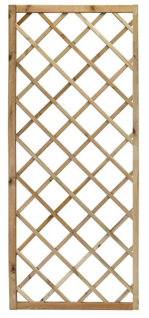 Grigliato Pannello Reticolato in Legno 45x180 cm Maglia 13x13 cm Taini Alice