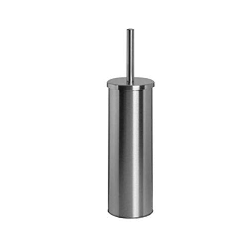 Porta scopino wc scoppettino inox lucido con sostegno a parete 09059.B nofer