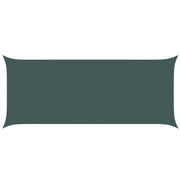 Vela Parasole | Telo Ombra | Vela da ombra solare Verde Scuro 6 x 2,5 m