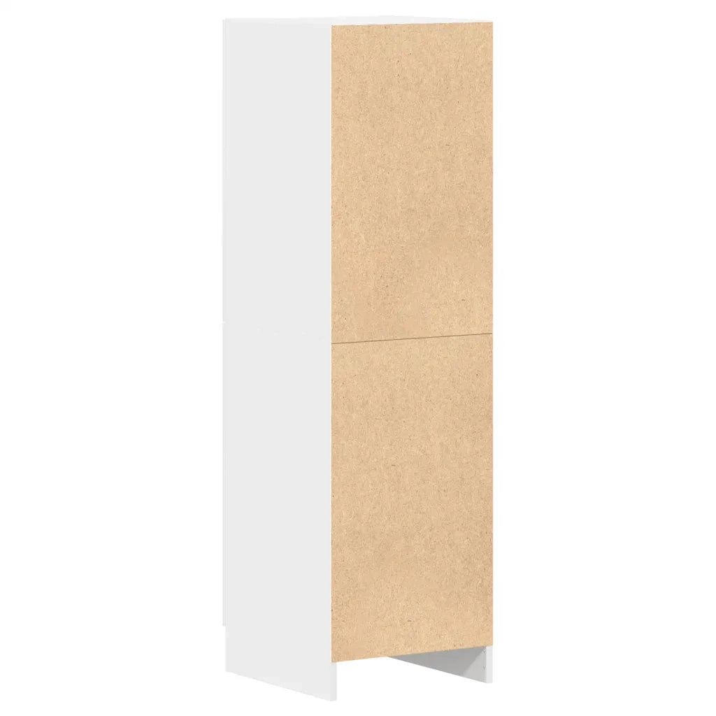 vidaXL Mobile da Cucina Bianco 38x41,5x131,5 cm in Legno Multistrato