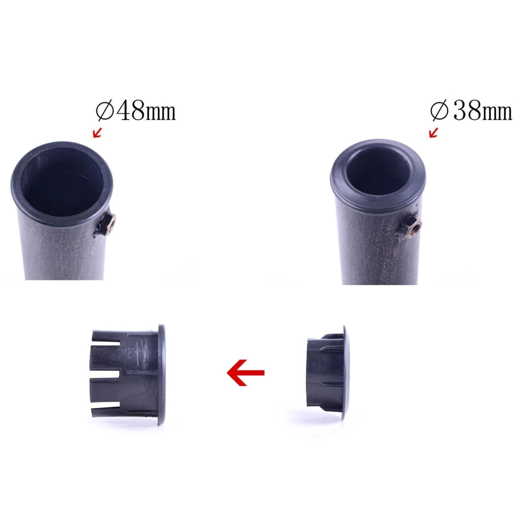 Base per Ombrellone da Giardino ¨C zephmum ¨C Bronce 12 kg ?44x34 cm per 38mm/48mm