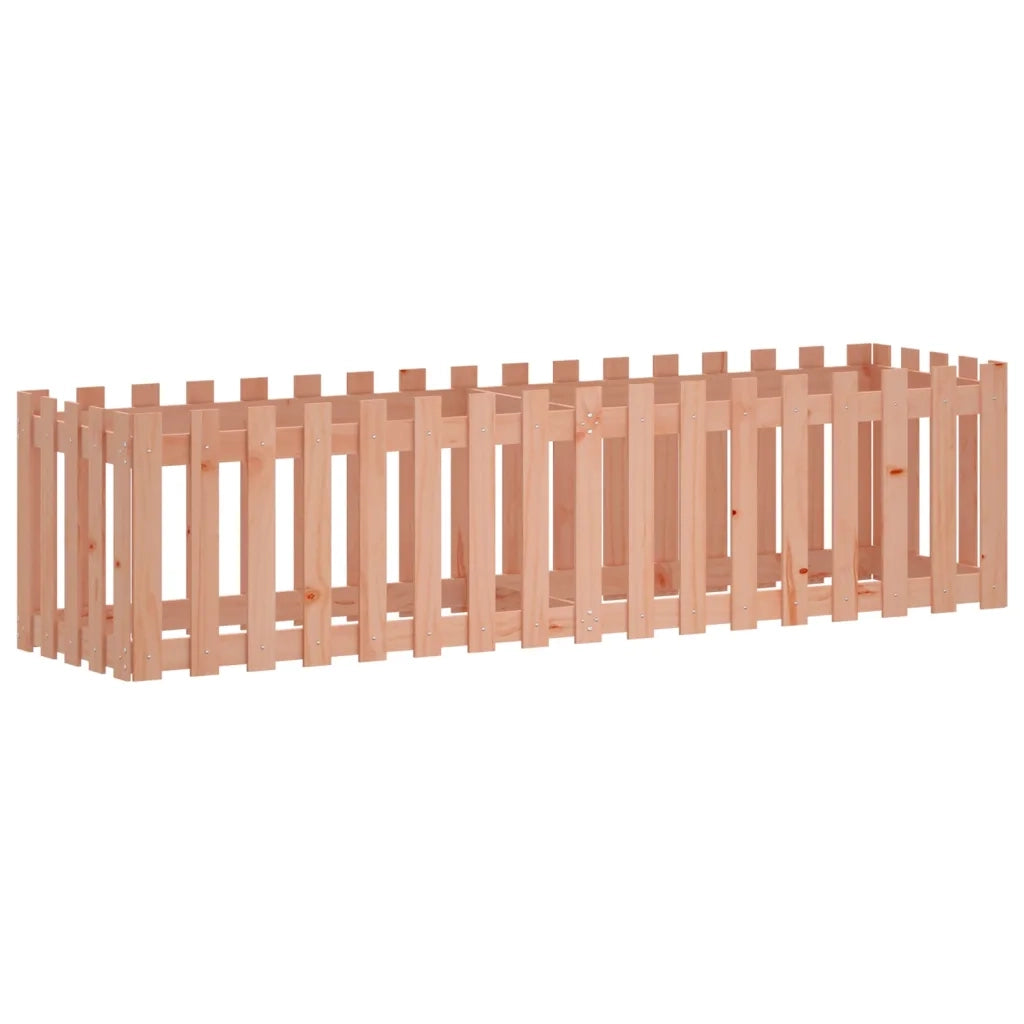 Fioriera da Giardino Recinzione 200x50x50cm Massello Douglas 832510