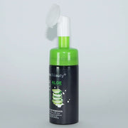 Trade Shop - Schiuma Detergente Viso Aloe 150ml Idrata Cura Pelle Struccante Make Up Trucco -