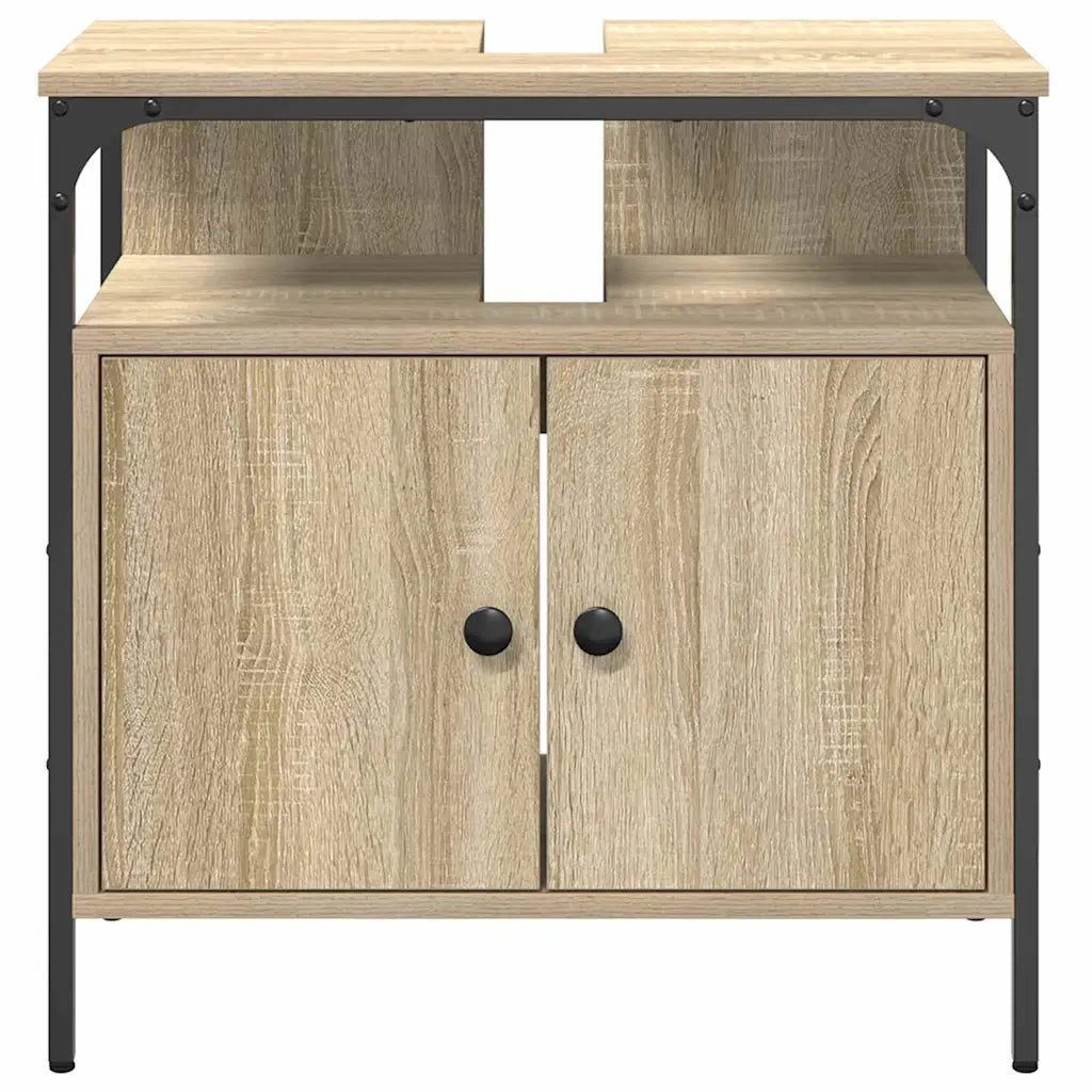 Mobile da Bagno Beige 60 x 30 x 60 cm Legno multistrato 868042