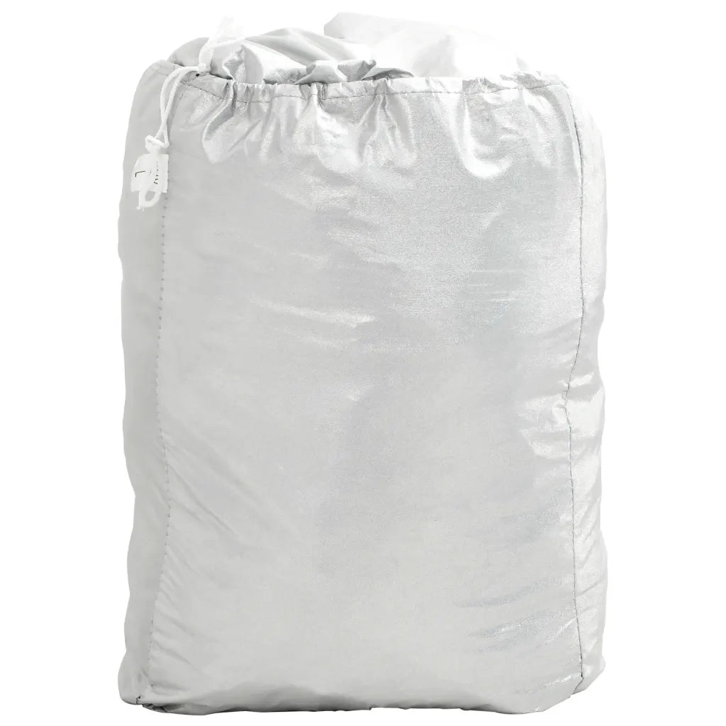 Mezza Copertura Auto con Ganci Argento M PEVA CFW4093361
