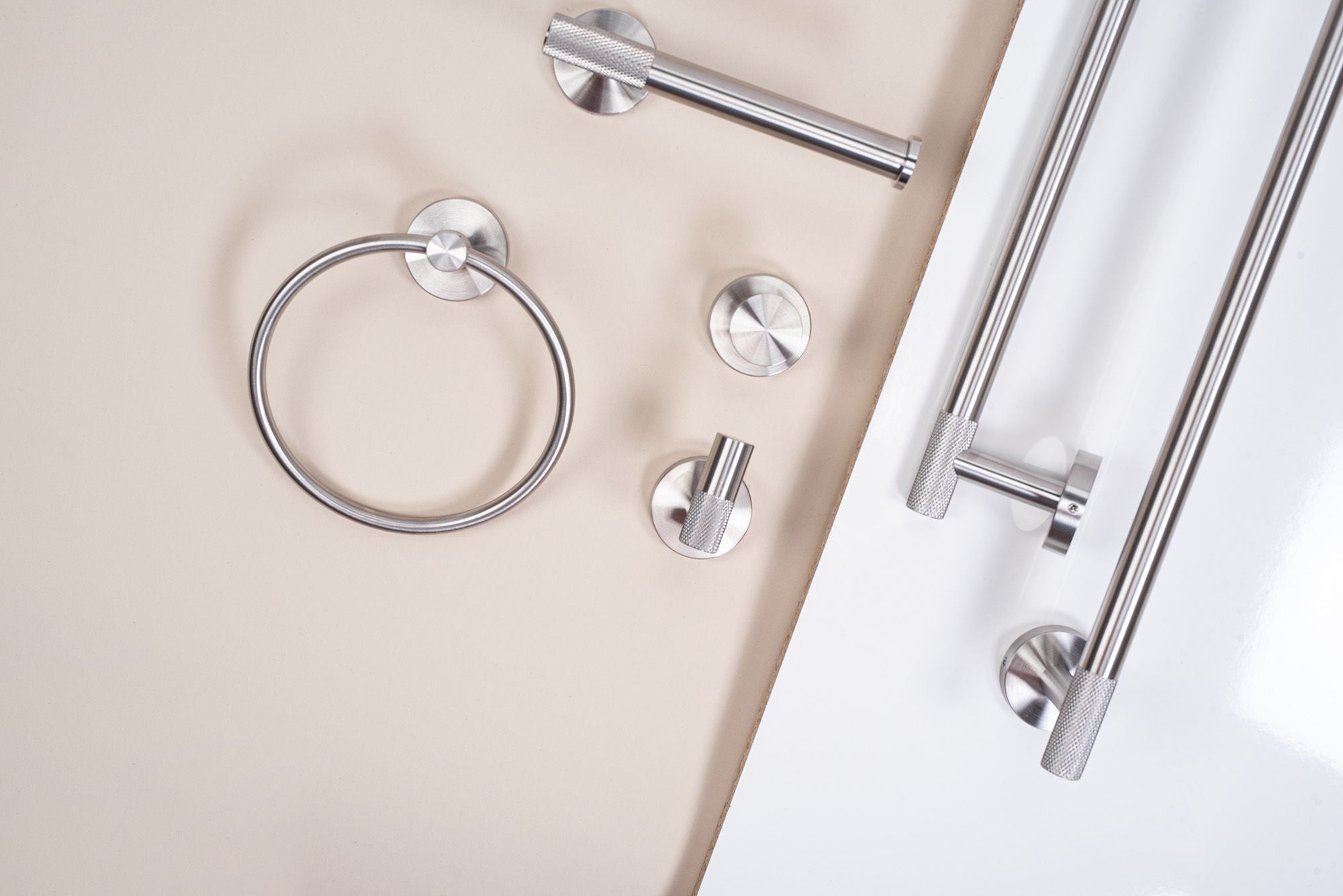 Portasciugamano Da Bagno 6606 Modern Brush Nickel