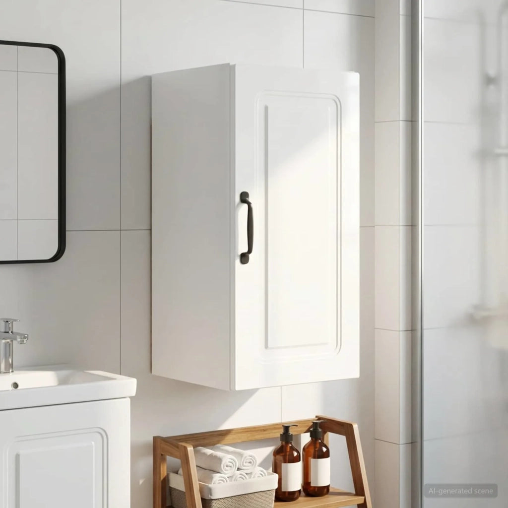 Armadio da bagno a muro UTRECHT Bianco Lucido 30 x 31 x 59 cm 897689