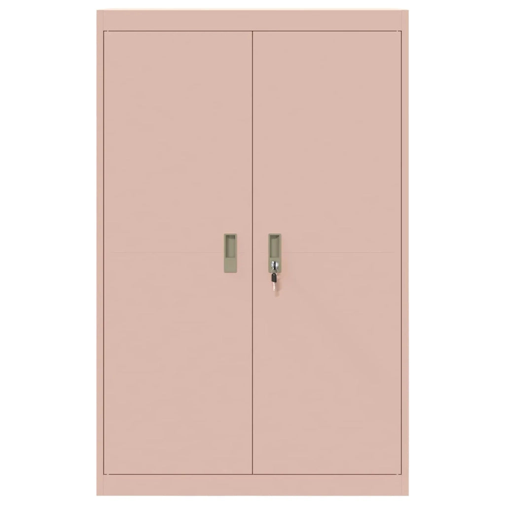 Armadio Rosa 90 x 40 x 140 cm Acciaio