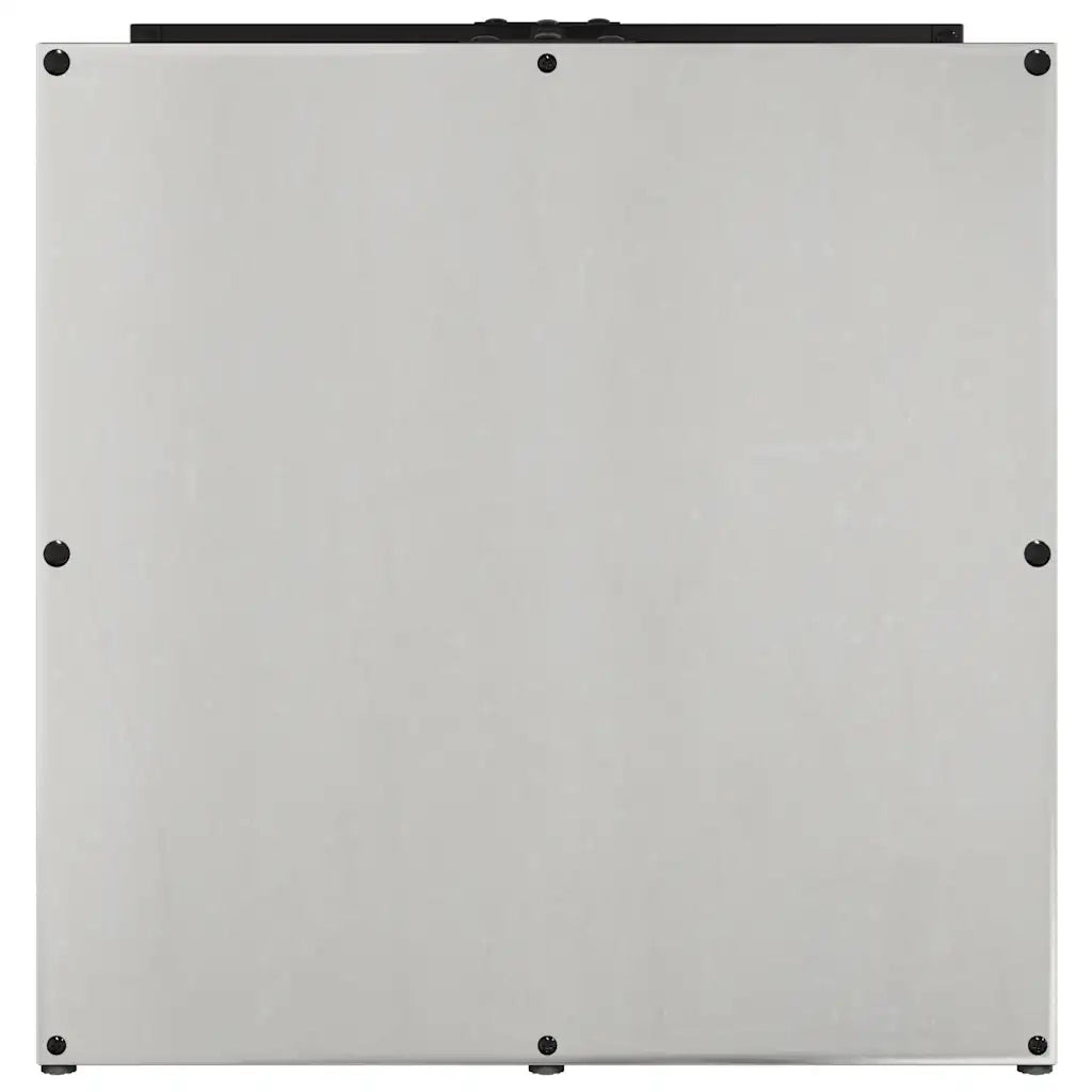Rastrelliera per Legna da Ardere-Portalegna 40x40x40 cm in Acciaio Inox 335786