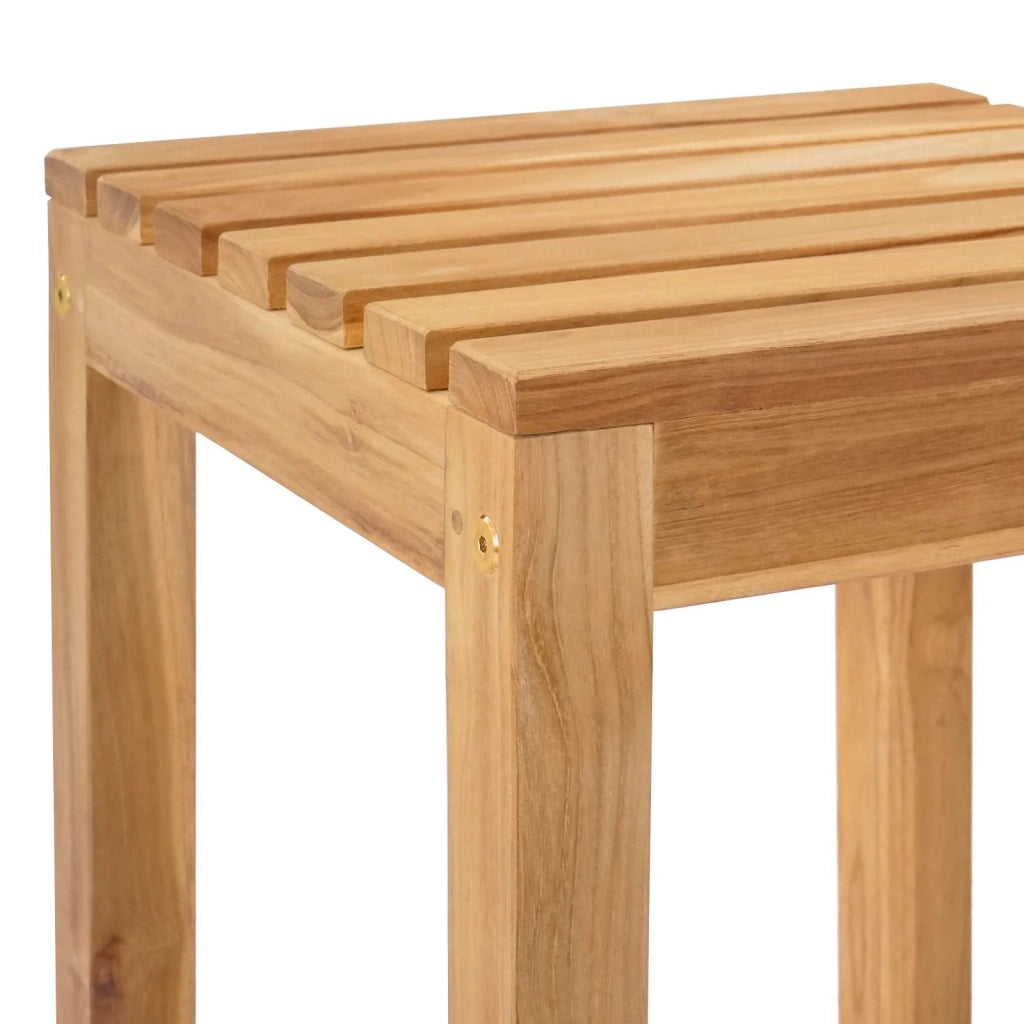 Sgabello da bar 2 pcs Naturale 35 x 35 x 75 cm