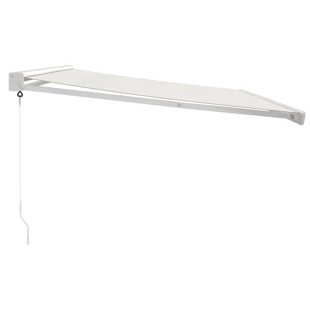Tenda da Sole Retrattile Crema 4x3 m in Tessuto e Alluminio 3154528