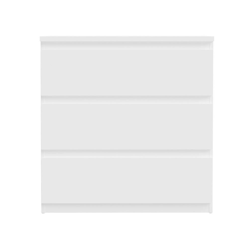 Cassettiera Morgan 3 cassetti bianco – 77.2x42.2x80H