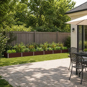 Letto rialzato da giardino Marrone 480 x 80 x 24 cm 8006520