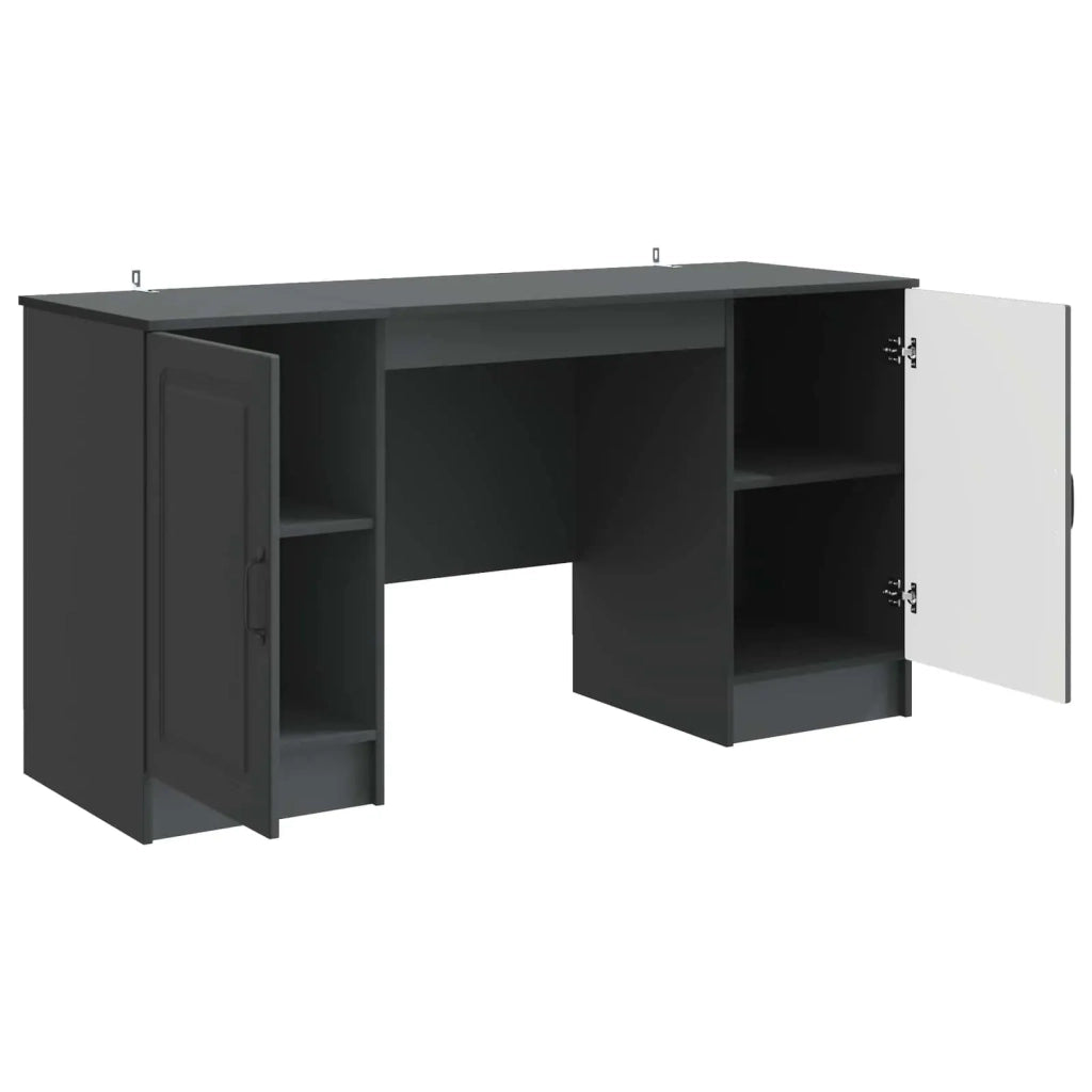 Scrivania Nero 142,5 x 50 x 75 cm Legno ingegnerizzato 3414640