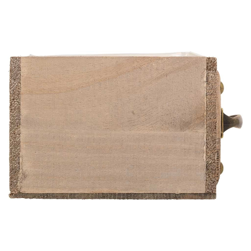 Cassetto in legno marrone 45x15x10,5h