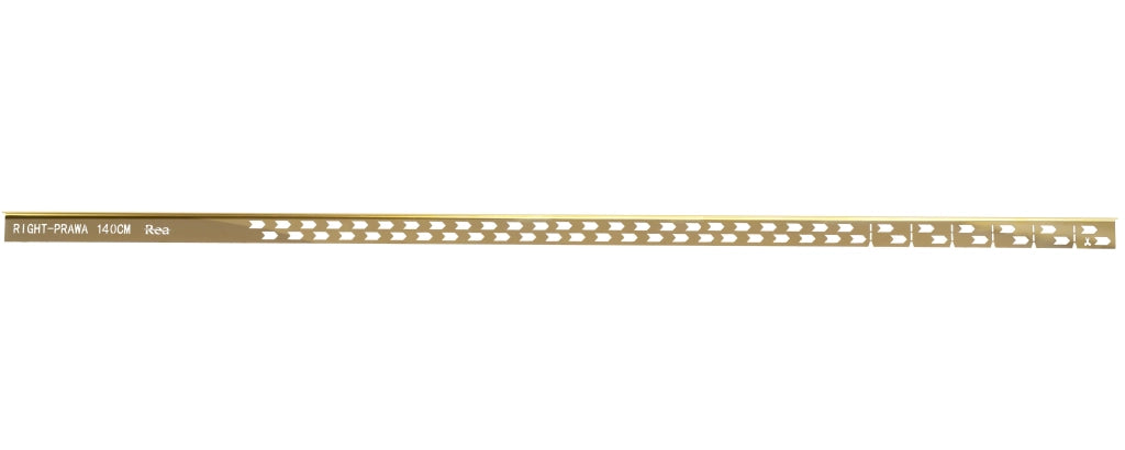Profilo Doccia Pendenzato 140cm Gold sinistra