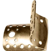 PIASTRA DI GIUNZIONE SAGOMATA PER PALI Ø 80/100 65x85 mm - spessore 2 mm