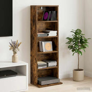 Mobile per CD Rovere Fumo 33 x 23,5 x 97,5 cm 8012698