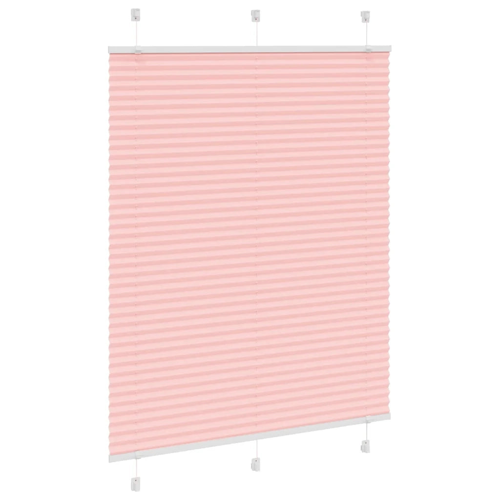 Tenda Plissettata Rosa 105x150 cm Larghezza Tessuto 104,4 cm 4015450