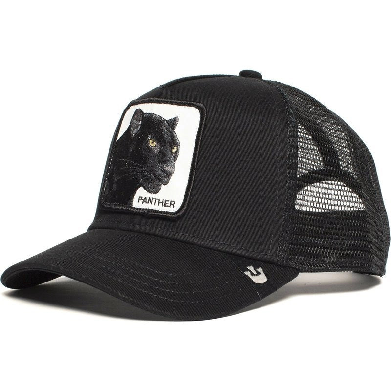 Cappellini da baseball Panther neri