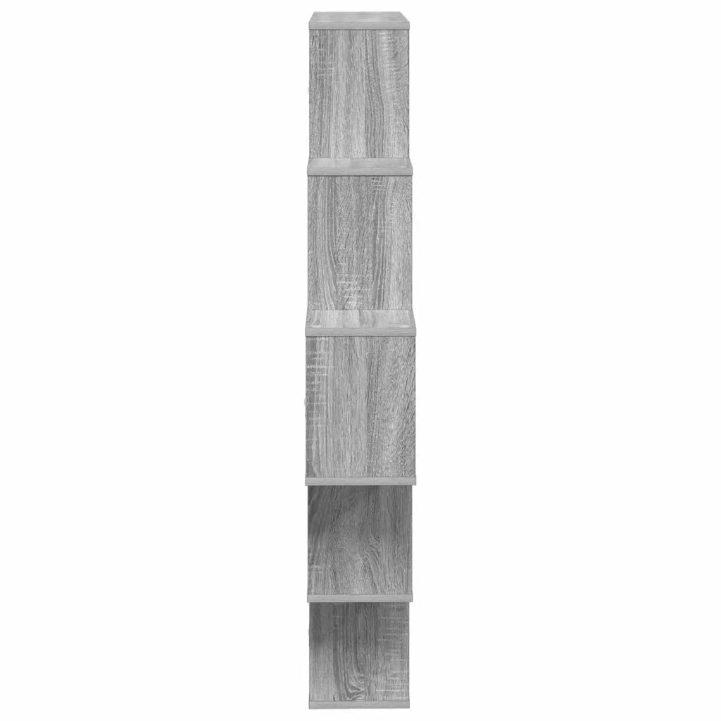 Scaffale da parete Sonoma grigio 120 x 20 x 136 cm 8012161
