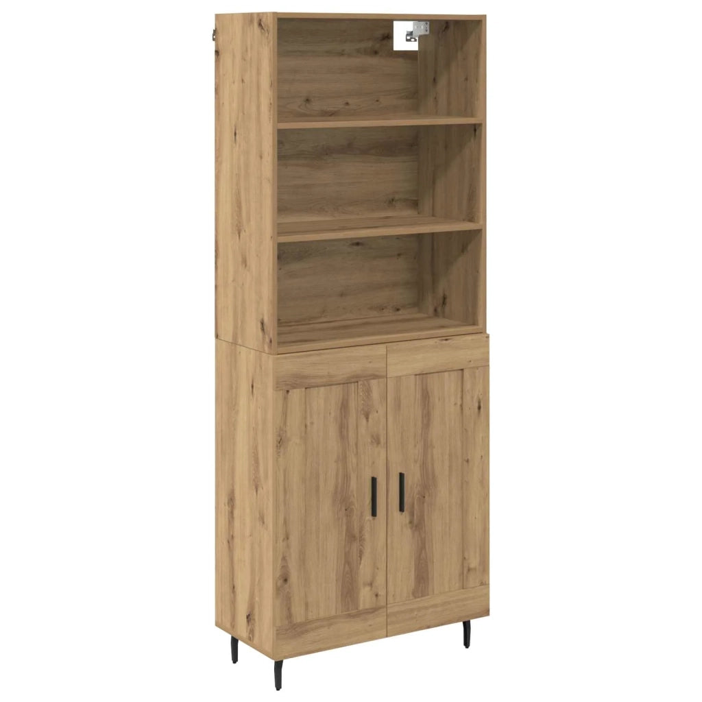 Credenza Rovere artigianale 69,5 x 34 x 180 cm