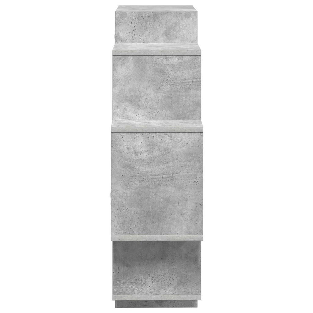 Scaffale da parete Grigio Cemento 90 x 25 x 90 cm 8012175