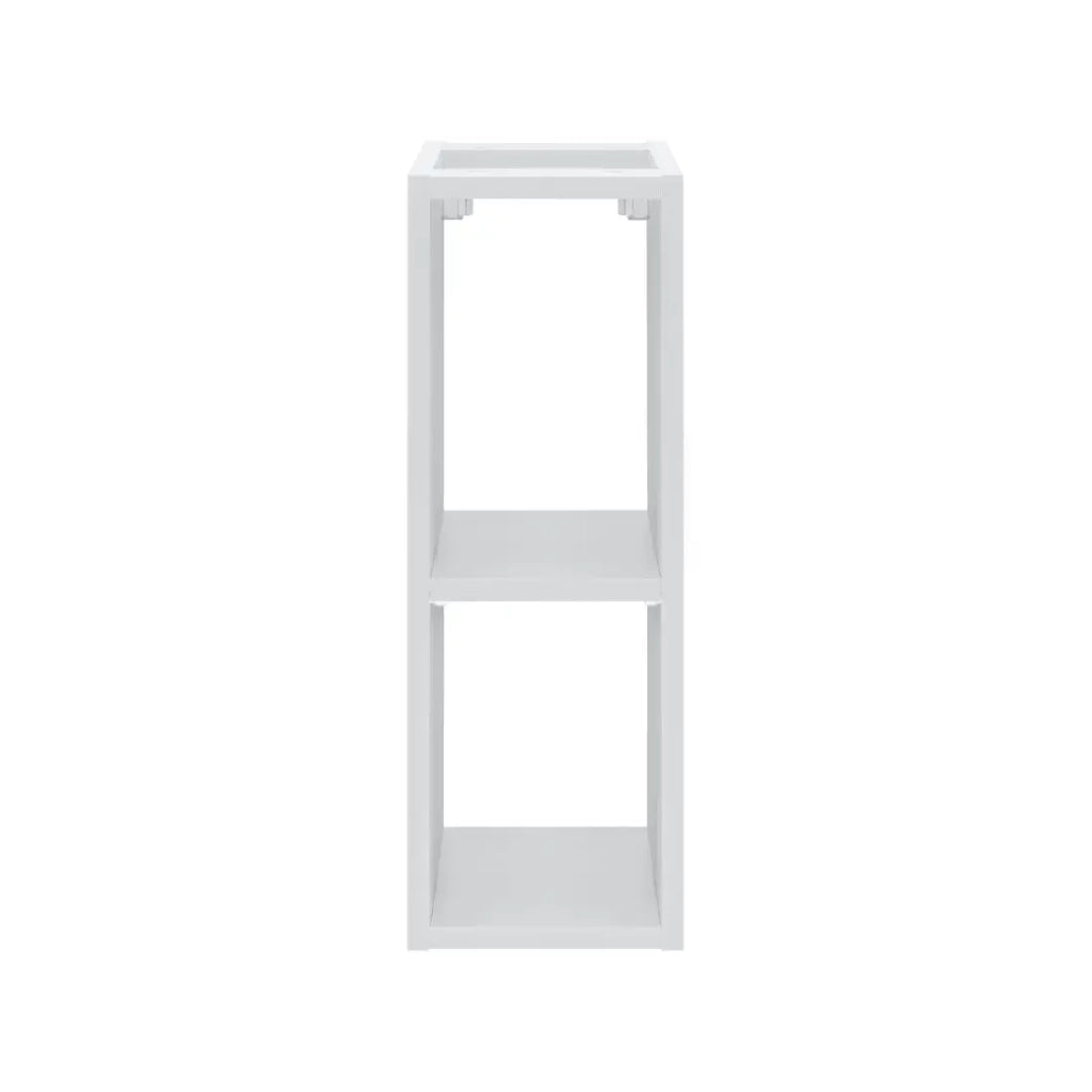 Module laterale ICON 20 cm – Finitura bianco alpino – Complemento per mobile sotto lavabo