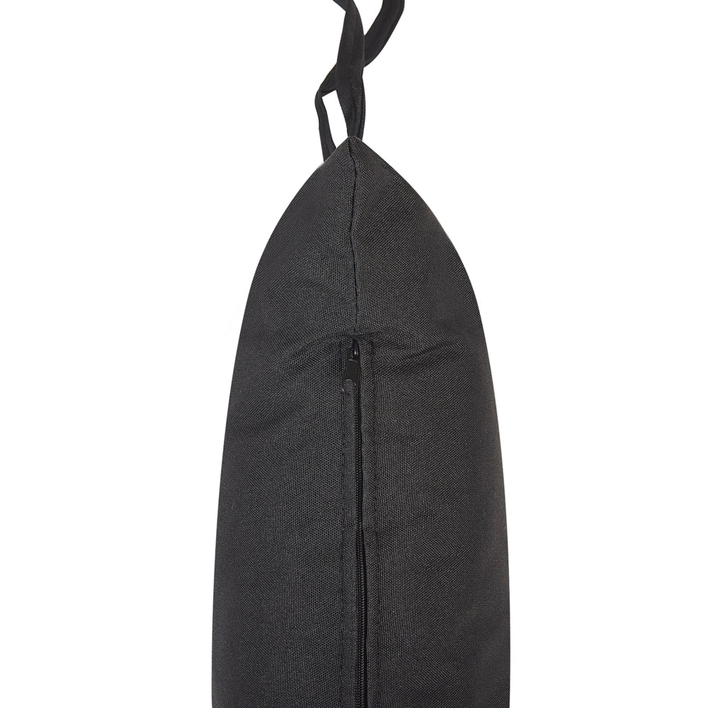 Sedia sospesa poltrona pensile in rattan Nero con struttura in metallo per interni ed esterni a forma di uovo moderna Boho