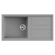 Lavello Elleci Incasso 1 vasca 100x51 Best 480 Keratek Plus Grigio Light Grey LKB48097