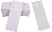 Display cartoncini 100 pezzi - Sacchetti autoadesivi - Carta/Plastica - 15 x 5,2 cm - Superficie descritta - Preparazione per il punto di vendita