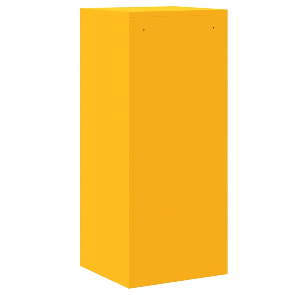 Armadio per File Geometrico Giallo senape 45,5 x 42 x 106,5 cm