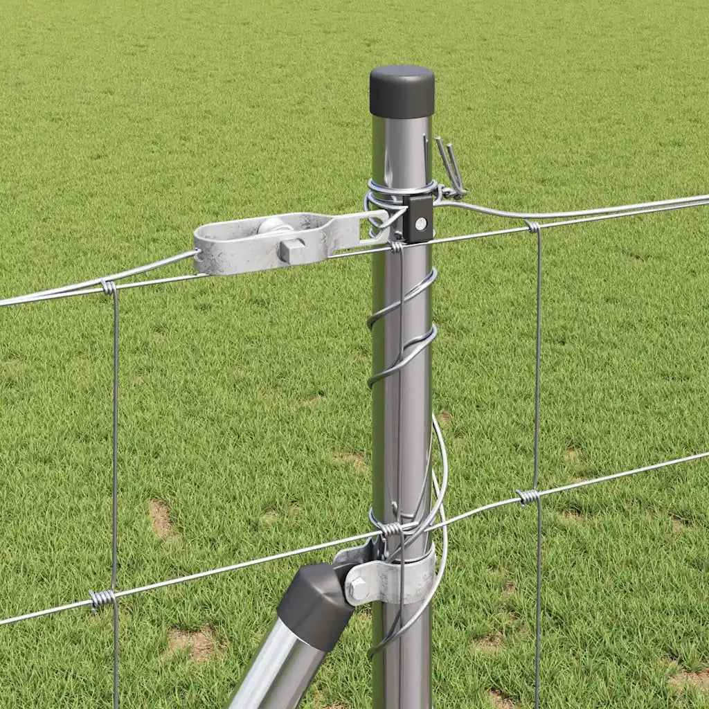 Palo della recinzione Zincato 25 x 1,2 m Acciaio 3351510