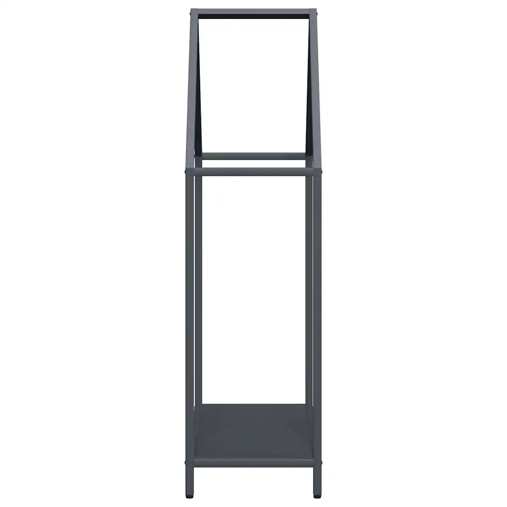 Rastrelliera per Legna da Ardere Antracite 60x25x90 cm CFW6519208