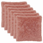 Federa 6 pcs HEERLEN Rosa 80 x 80 cm Fleece PV 913730