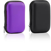 Etui per carte da gioco - Capacità 216 carte - Nero e Viola - Set da 2 pezzi