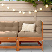 Divano Angolare da Giardino-Sofa da giardino Legno Massello di Pino 858711