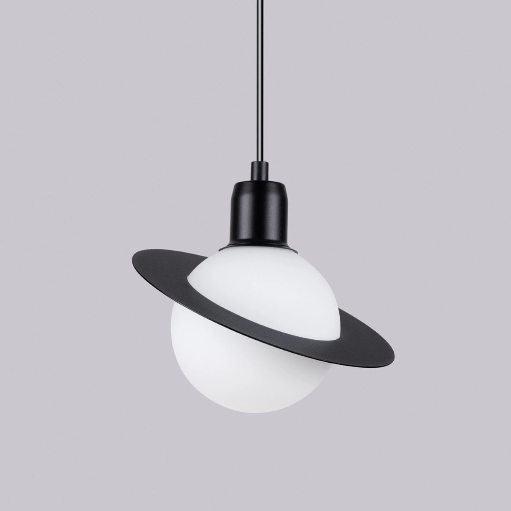 Lampada a sospensione sfera nera TITANO G9 8W Pure Lume