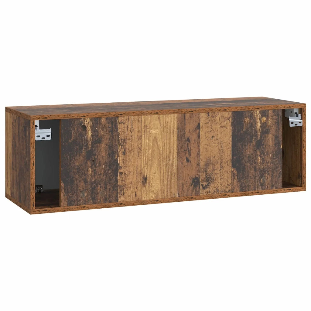 Mobile Porta TV da Muro Legno antico 98 x 31 x 30 cm 899073