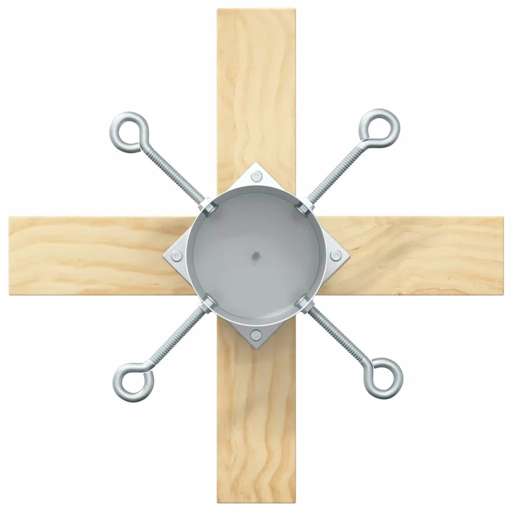 Supporto per Albero di Natale 1.73 Bianco 50 x 50 x 16 cm 42019197
