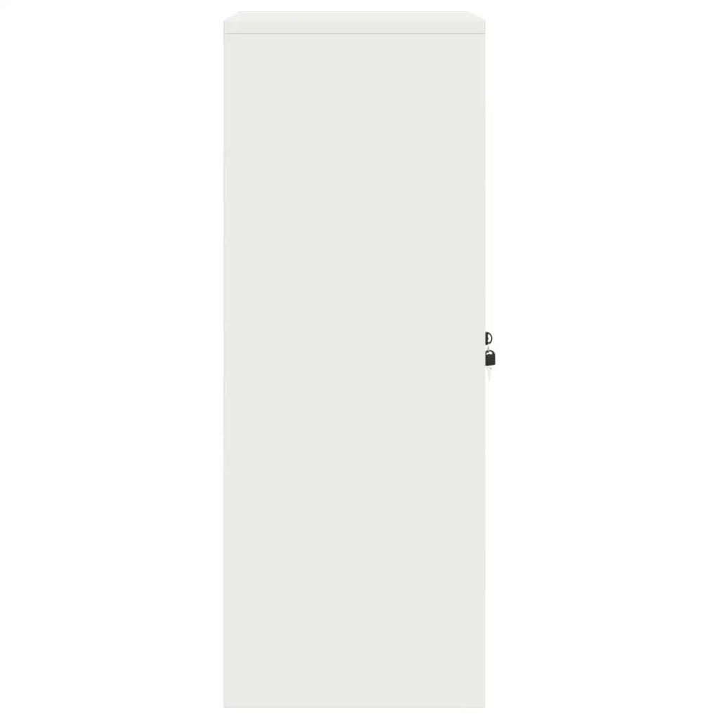Armadio Bianco 60 x 40 x 105 cm Acciaio 891735