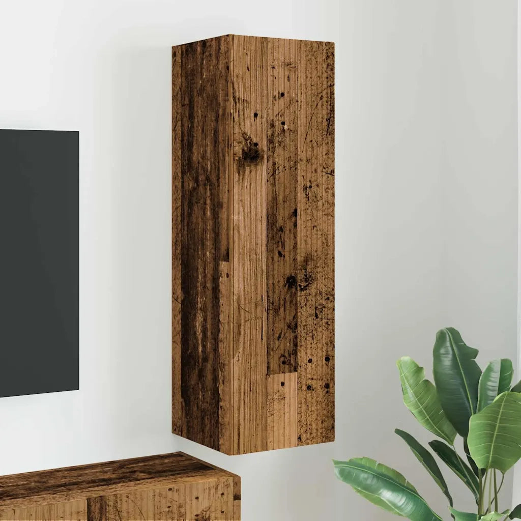 Mobile TV da parete Legno vecchio 30 x 31 x 100 cm 892325