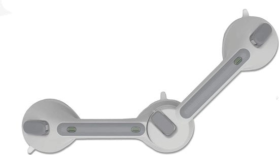 Maniglia da doccia per anziani con presa di attacco per 48 cm - maniglia doccia a presa rapida senza perforazione con presa di attacco